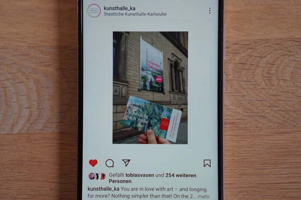 Die hohe Kunst guter Posts: Der Social-Media-Content von MINDING GAPS für die Staatliche Kunsthalle Karlsruhe zeigt, wie es geht